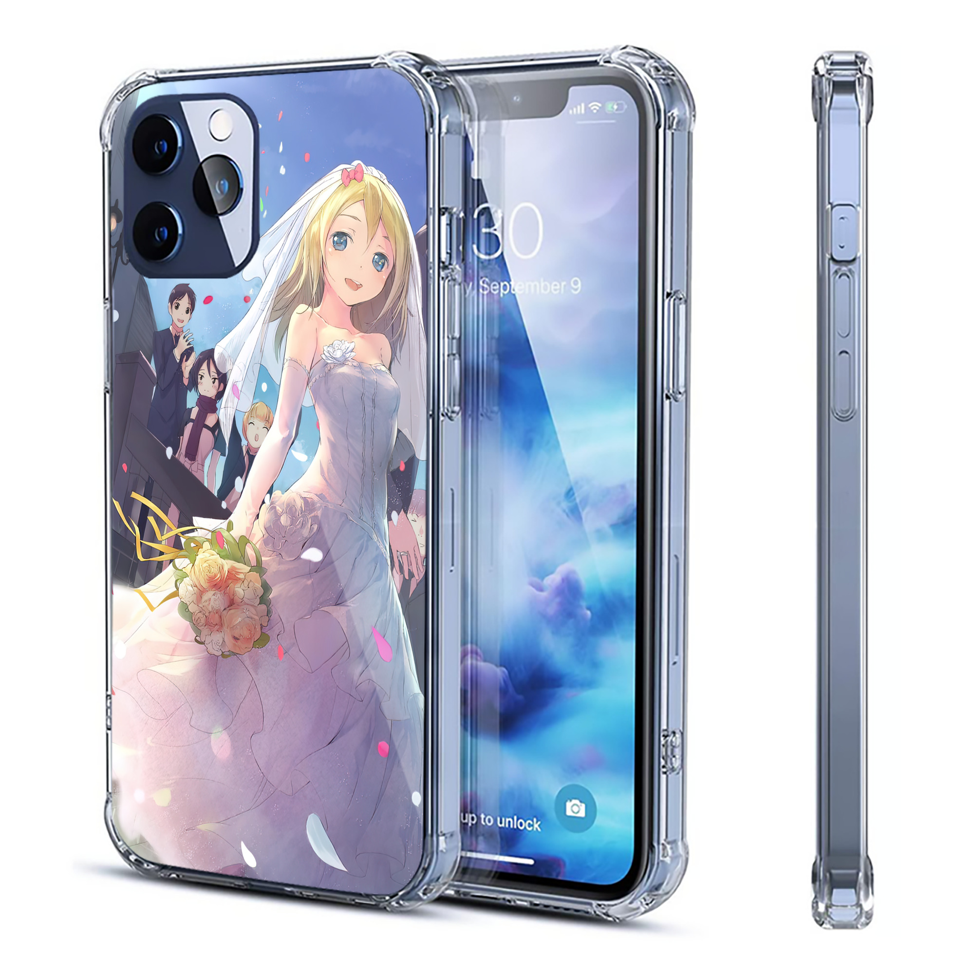 （画像用） 進撃の巨人 Attack on Titan 【iPhone 12シリーズ対応】透明スマホケース（クリアソフトケース）